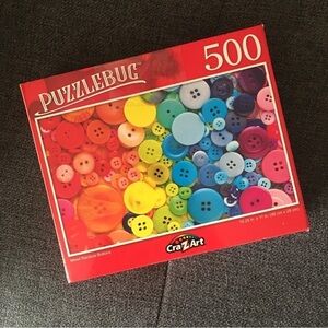 “Buttons” Theme Jigsaw Puzzle, 500 pieces
